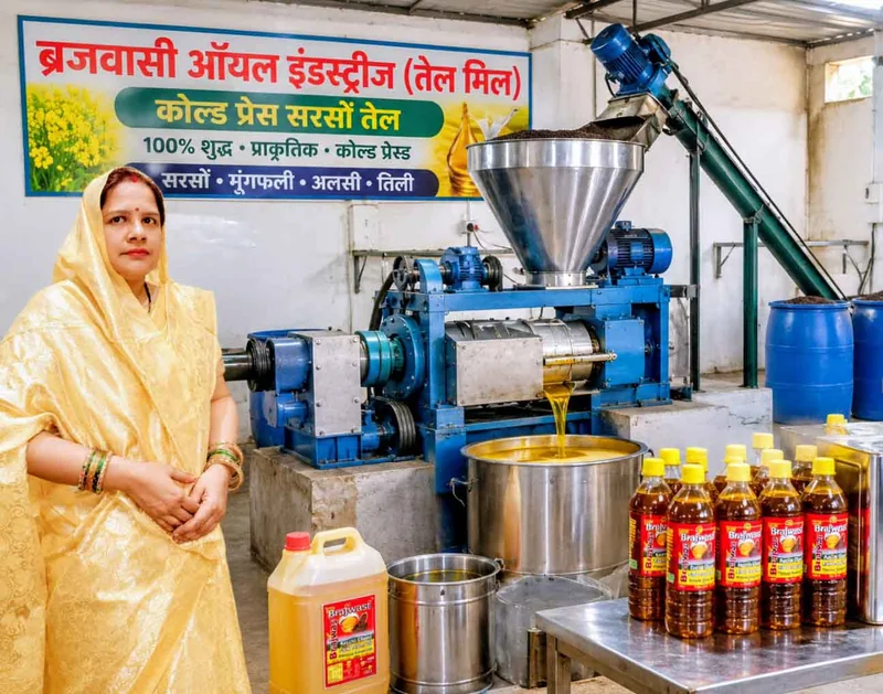 घर से शुरू किया कोल्ड प्रेस्ड ऑयल का काम, अब दे रहे रोजगार; मिलावट पर 1 लाख रुपए इनाम का बोर्ड लगाकर जीता…