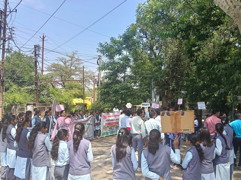 स्वच्छता ही सेवा एवं नशा मुक्ति का संदेश लेकर निकली सेवा संकल्प रैली