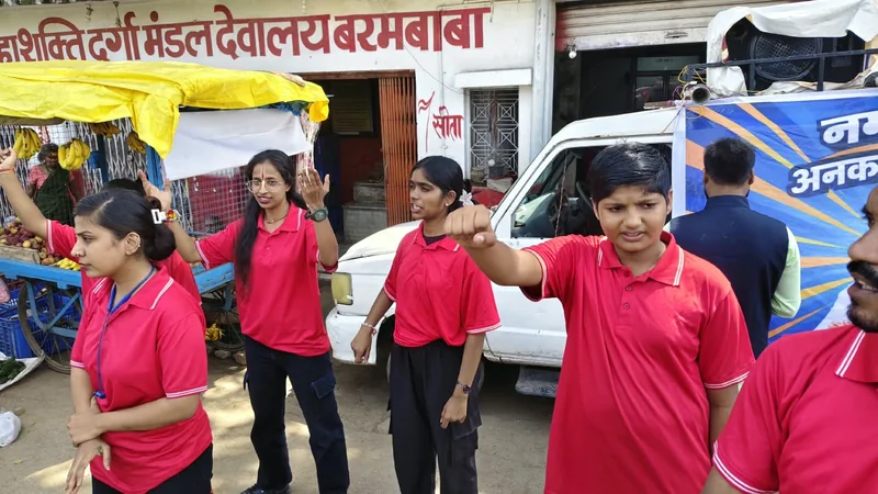 सेवा संकल्प अभियान:- शहपुरा में नुक्कड़ नाटक से प्रदर्शित की गई अनकही कहानियां